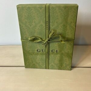 Gucci Gift box and Ribbon with 2 Gucci Dust bags